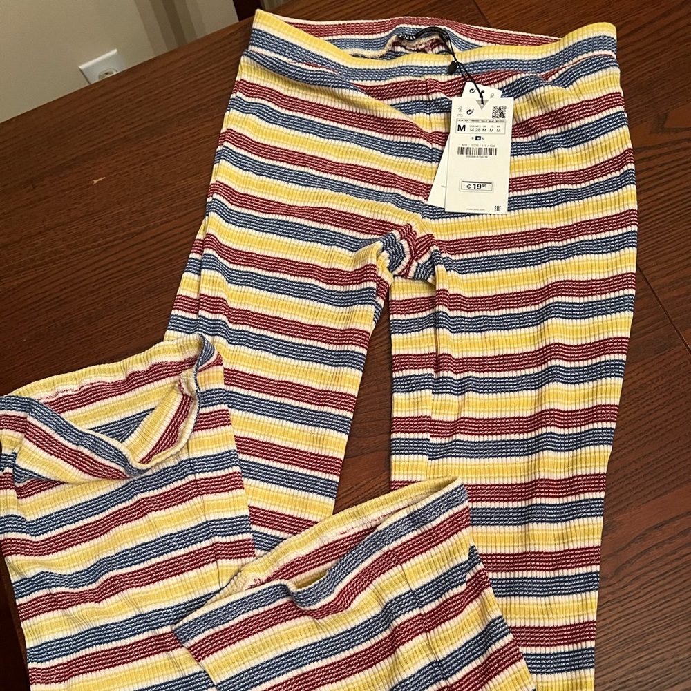 Zara flared pants.